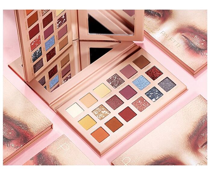 Fish Scale HD 18-Color Eyeshadow Palette - 1.2g x 18