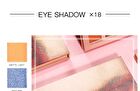 Fish Scale HD 18-Color Eyeshadow Palette - 1.2g x 18
