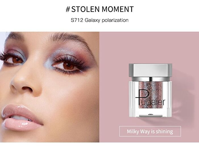 Silver Bottle Chameleon Single Eyeshadow - 16 Colors - S700# Fire Dancer - 2g