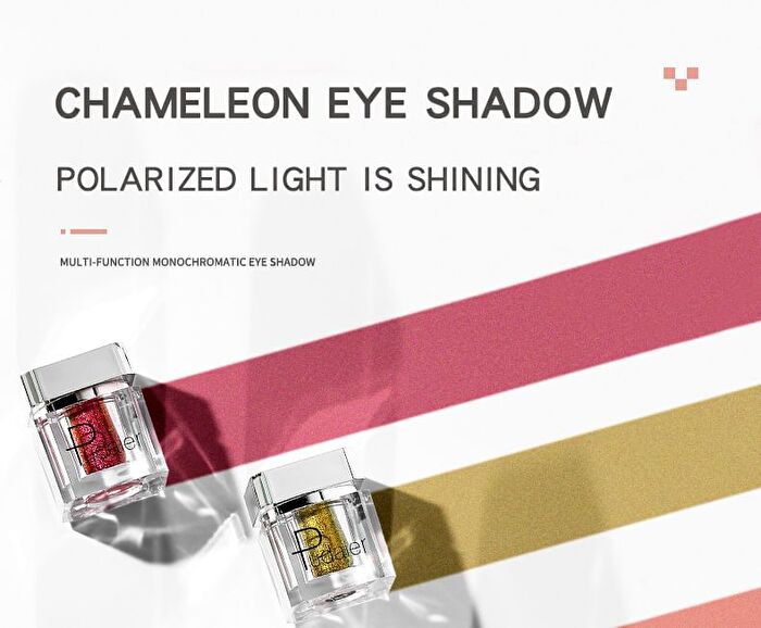 Silver Bottle Chameleon Single Eyeshadow - 16 Colors - S700# Fire Dancer - 2g