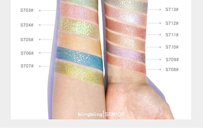 Silver Bottle Chameleon Single Eyeshadow - 16 Colors - S700# Fire Dancer - 2g