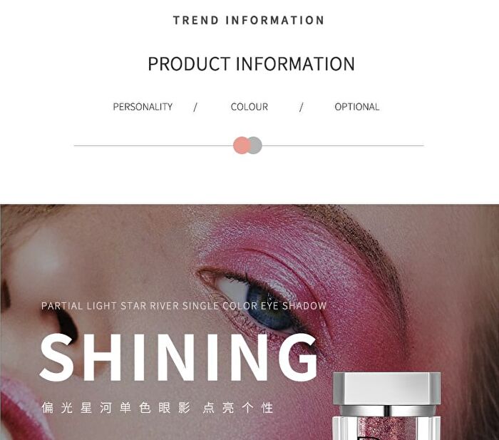 Silver Bottle Chameleon Single Eyeshadow - 16 Colors - S700# Fire Dancer - 2g
