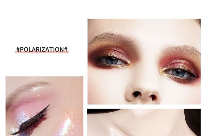 Silver Bottle Chameleon Single Eyeshadow - 16 Colors - S700# Fire Dancer - 2g