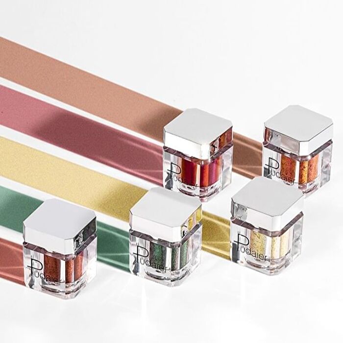Silver Bottle Chameleon Single Eyeshadow - 16 Colors - S700# Fire Dancer - 2g