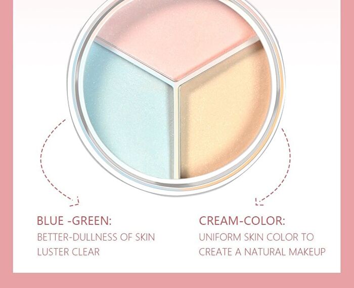 3-Color Oil-Control Loose Powder - 4 Types - 01# - (4g x 3)