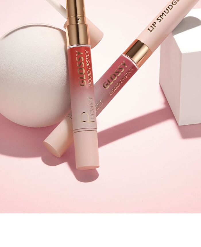 2-in-1 Dual-Ended Lip Stick & Lip Gloss - 10 Colors - 02# Sour Raspberry - 4g