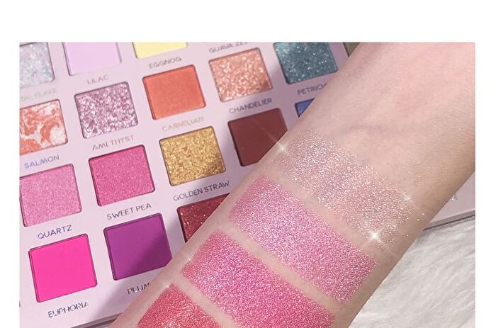 Feather Kingdom 28-Color Eyeshadow Palette - 2g x 28