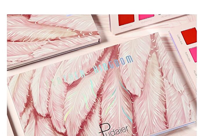 Feather Kingdom 28-Color Eyeshadow Palette - 2g x 28
