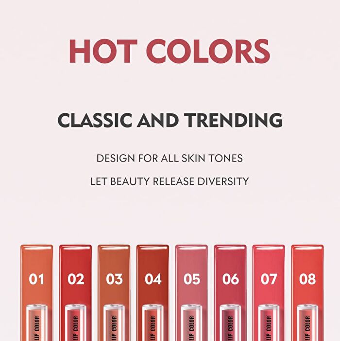 Dual-Ended High Shine Mirror Lip Gloss - 16 Colors - 04# - 4g