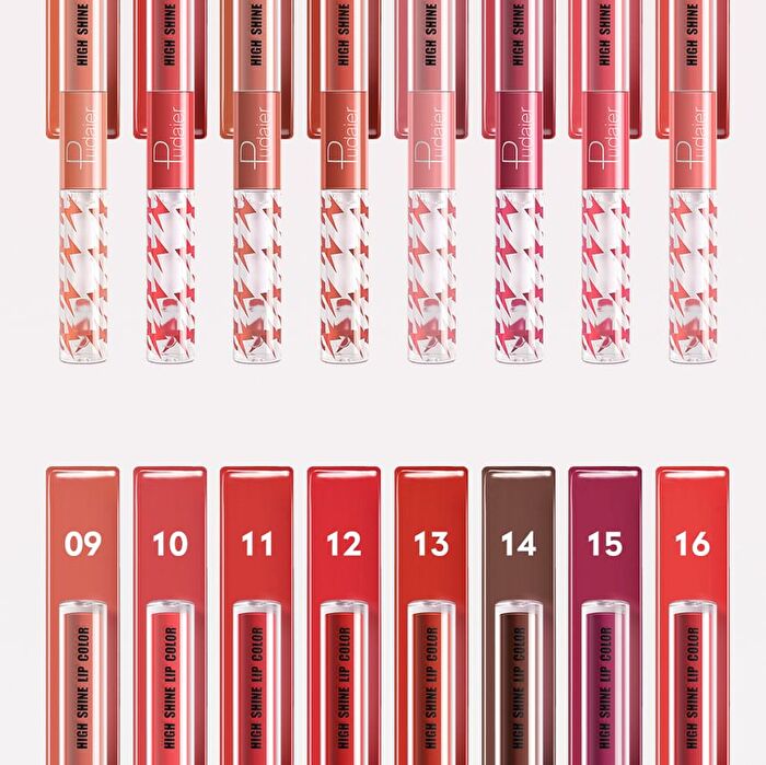 Dual-Ended High Shine Mirror Lip Gloss - 16 Colors - 04# - 4g