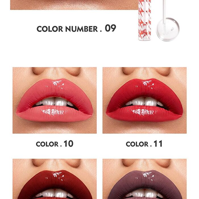 Dual-Ended High Shine Mirror Lip Gloss - 16 Colors - 04# - 4g