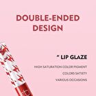 Dual-Ended High Shine Mirror Lip Gloss - 16 Colors - 04# - 4g