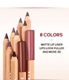Matte Lipliner Pencil - 8 Colors - 01# - 2.5g
