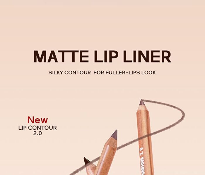 Matte Lipliner Pencil - 8 Colors - 01# - 2.5g
