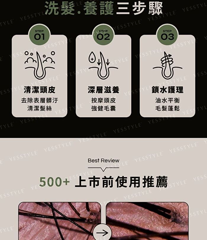 Black Ginseng Strengthening Shampoo - 490ml