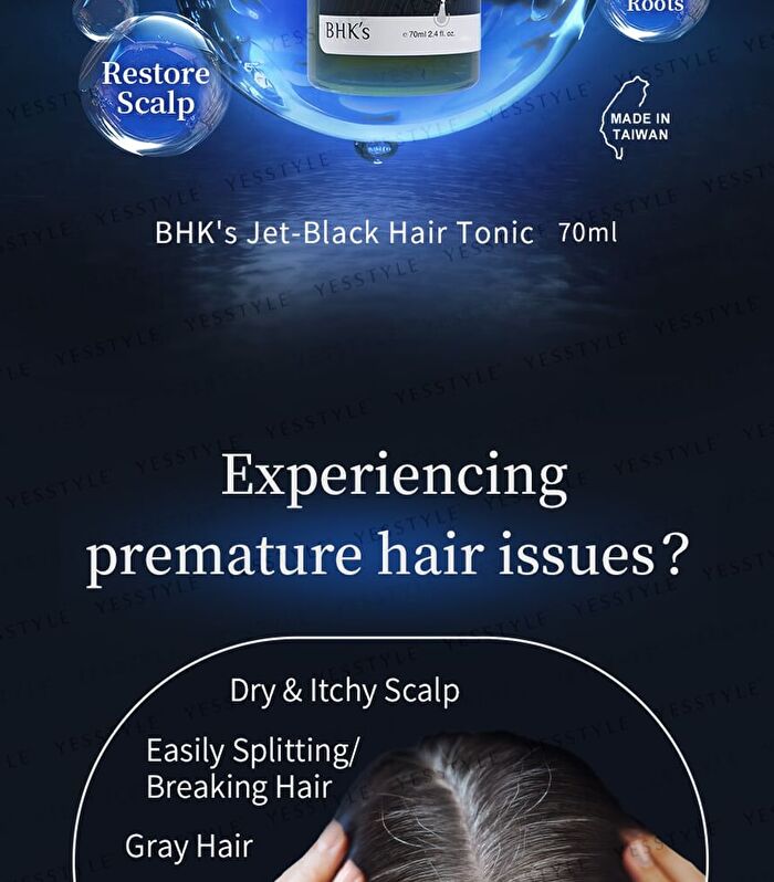 Jet-Black Hair Tonic - 70ml
