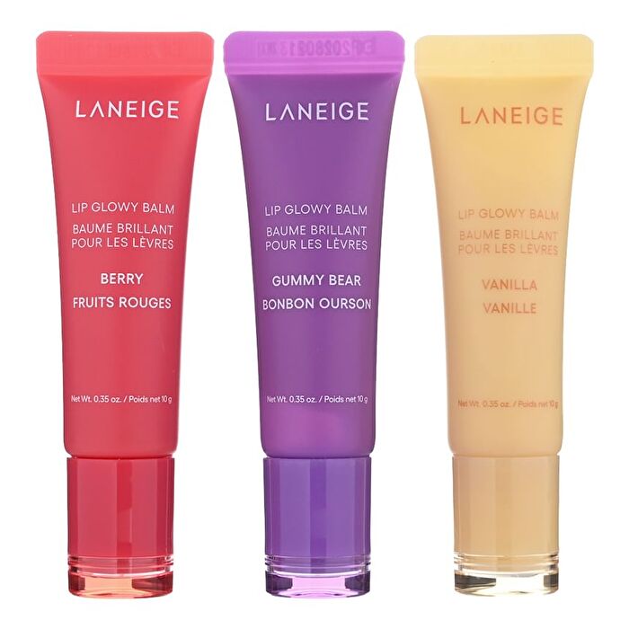 Lip Glowy Balm Trio Set - 3 pcs
