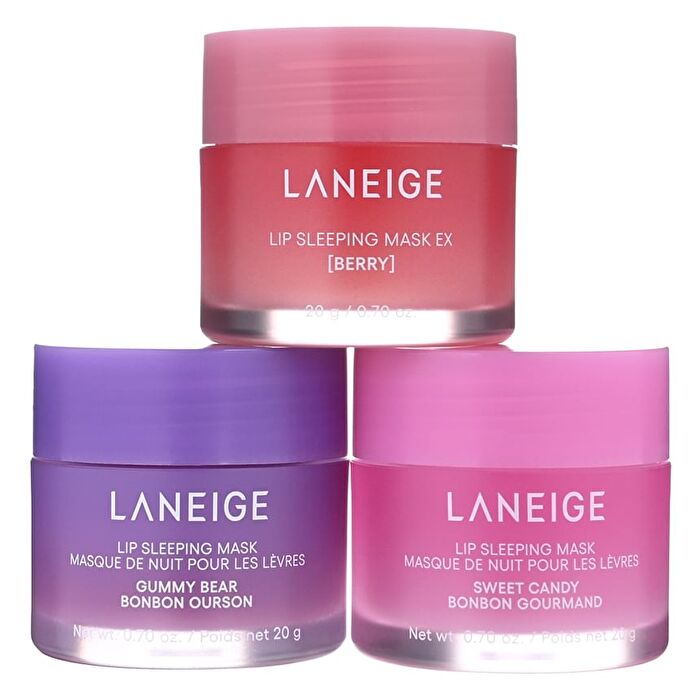 Lip Sleeping Mask Trio Set - 3 pcs