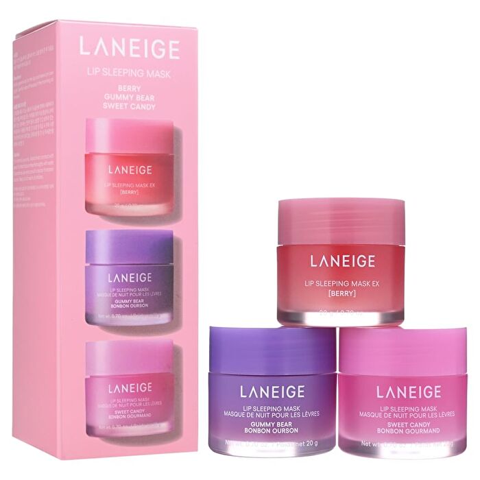 Lip Sleeping Mask Trio Set - 3 pcs