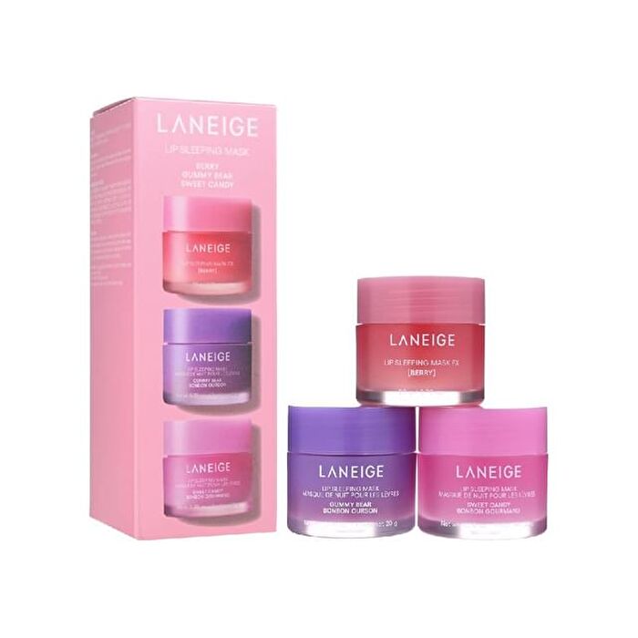 Lip Sleeping Mask Trio Set - 3 pcs