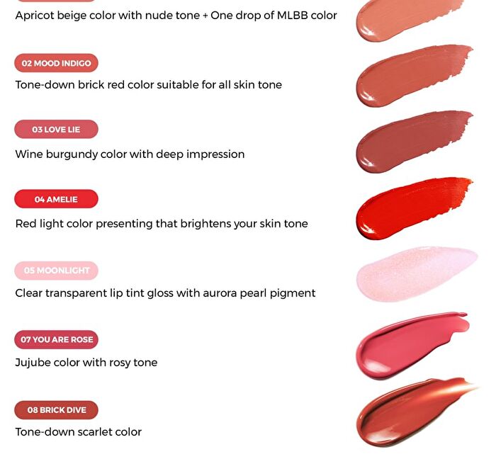 Blessed Moon Fluffy Lip Tint - 9 Colors - #10 Birthday Girl