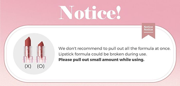 I\'m Mute Lipstick - 6 Colors - #03 Out