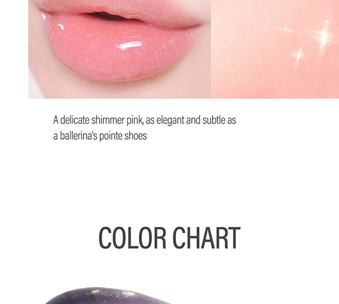 Veil Mood Lip Gloss - 2 Colors - #01 Pink Toe Shoes