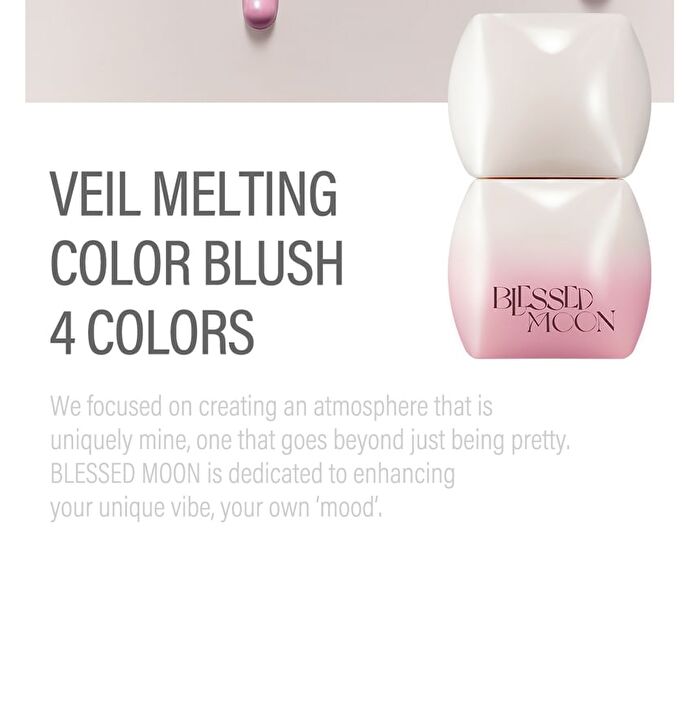 Blessed Moon Veil Melting Color Blush - 4 Colors - #04 Rococo