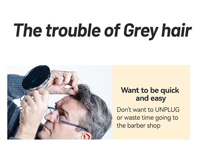 Magic Grayhair Cover Hair Brush - 4 Colors - #01 Black - 20ml