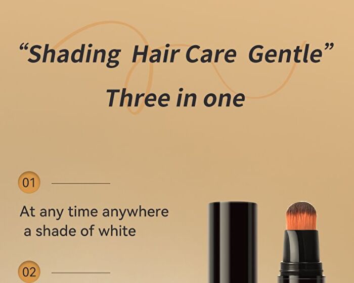 Magic Grayhair Cover Hair Brush - 4 Colors - #01 Black - 20ml