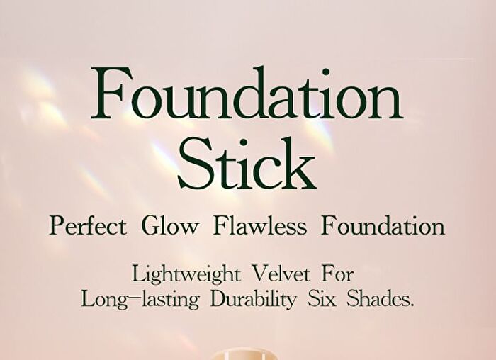 Foundation Stick - 6 Colors - #02 Peach - 6g