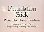 Foundation Stick - 6 Colors - #02 Peach - 6g