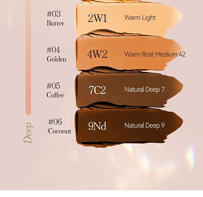 Foundation Stick - 6 Colors - #02 Peach - 6g