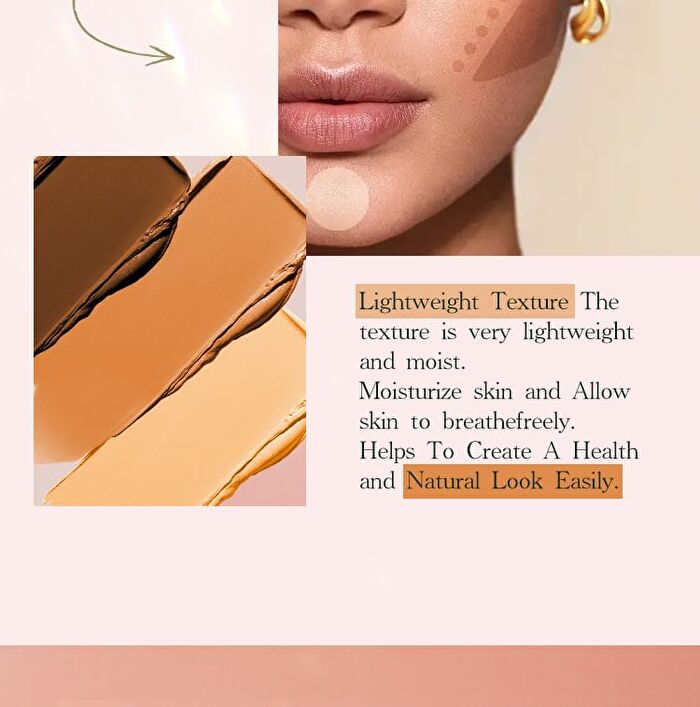 Foundation Stick - 6 Colors - #02 Peach - 6g