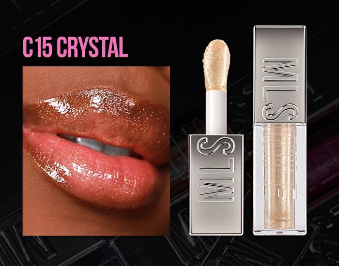 High-Glitter Lip Gloss - 6 Colors - #C12 Ruby - 3.5ml