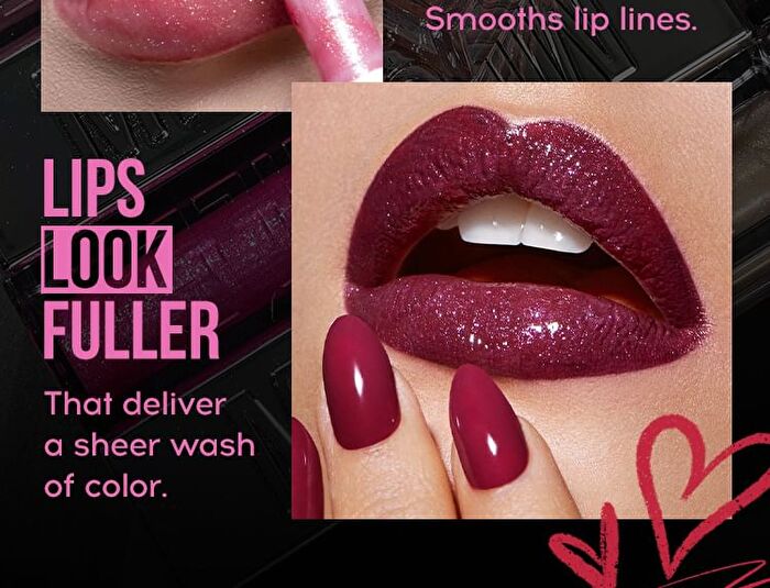 High-Glitter Lip Gloss - 6 Colors - #C12 Ruby - 3.5ml