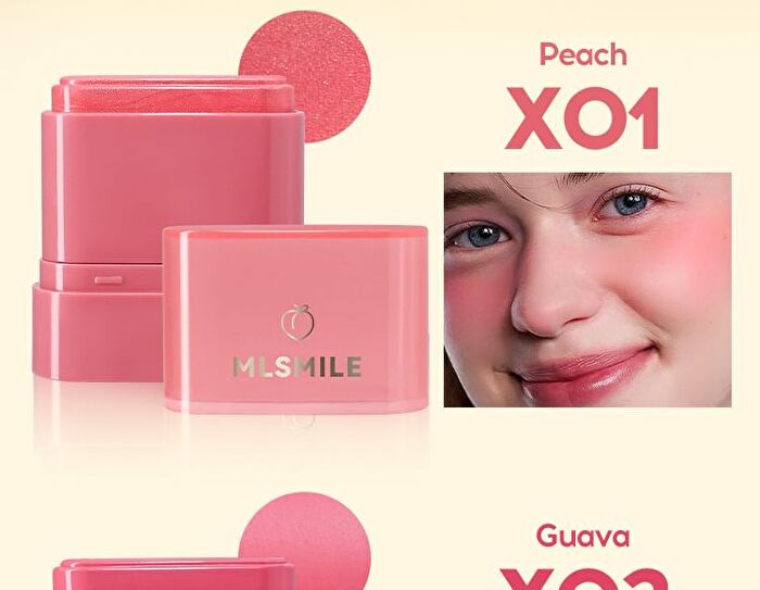 Dewy Fruit Cheek & Lip Multi Balm - 6 Colors - #X01 Peach - 10g