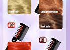 Mlsmile Color Hair Dyeing Comb - 12 Colors - #01 - 4.2g