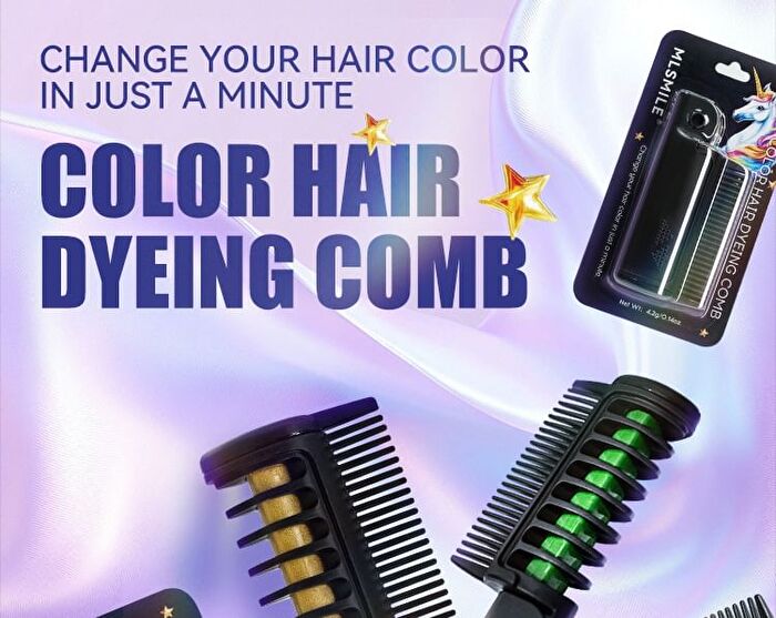 Mlsmile Color Hair Dyeing Comb - 12 Colors - #06 - 4.2g