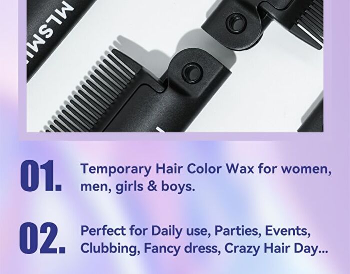 Mlsmile Color Hair Dyeing Comb - 12 Colors - #06 - 4.2g