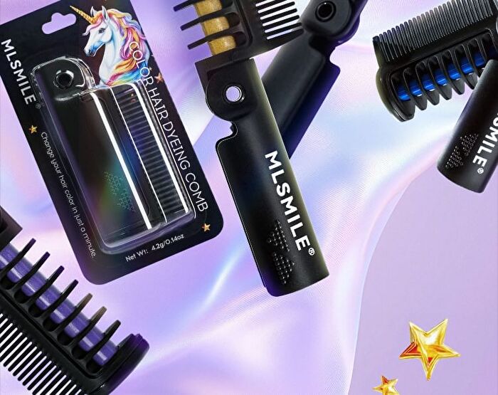 Mlsmile Color Hair Dyeing Comb - 12 Colors - #07 - 4.2g