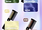 Mlsmile Color Hair Dyeing Comb - 12 Colors - #08 - 4.2g
