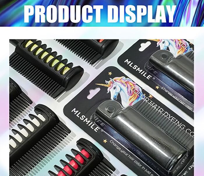 Mlsmile Color Hair Dyeing Comb - 12 Colors - #09 - 4.2g