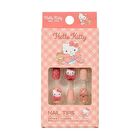 Sanrio Hello Kitty Check Nail Tips - 1 set