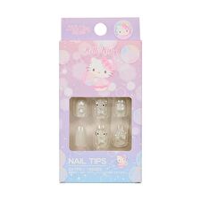 Santan Sanrio Hello Kitty Clear Nail Tips - 1 set