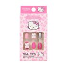 Sanrio Hello Kitty Leopard Print Nail Tips - 1 set