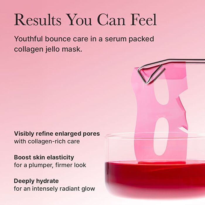 Red Collagen Jello Mask Set - 25g x 4 sheets