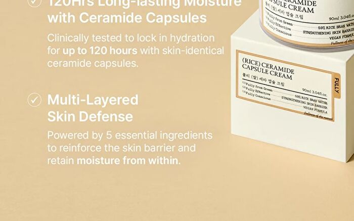Fully Rice Ceramide Capsule Cream - 90ml