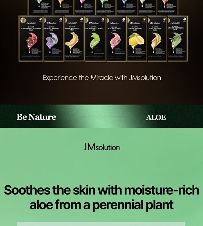 Be Nature Mask Set - 6 Types - Blueberry & Nourishing