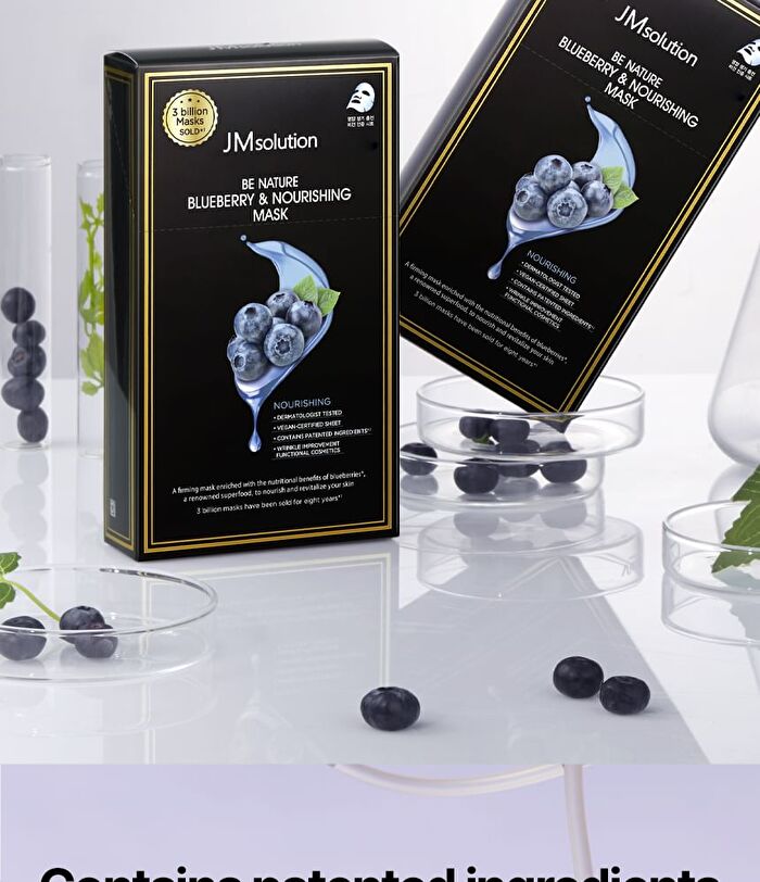 Be Nature Mask Set - 6 Types - Blueberry & Nourishing
